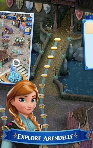 Disney Frozen Free Fall Games preview